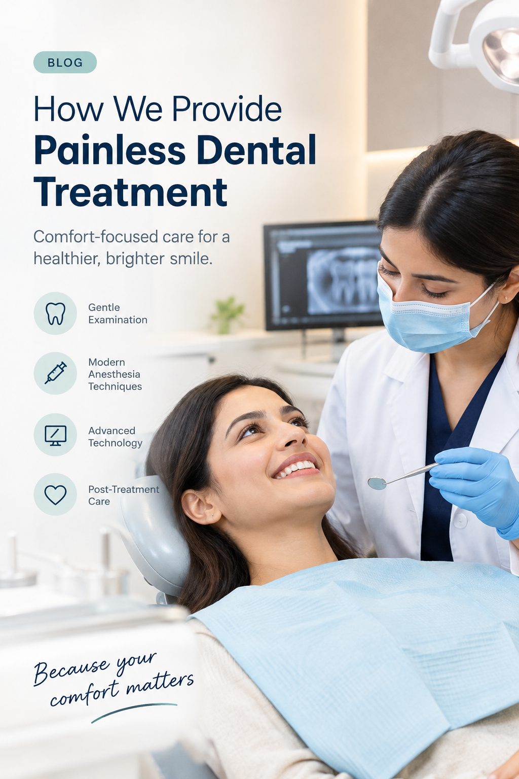 Why patients worry about dental pain